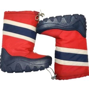 Vintange Retro Moon Snow Boots - Norway Norwegian